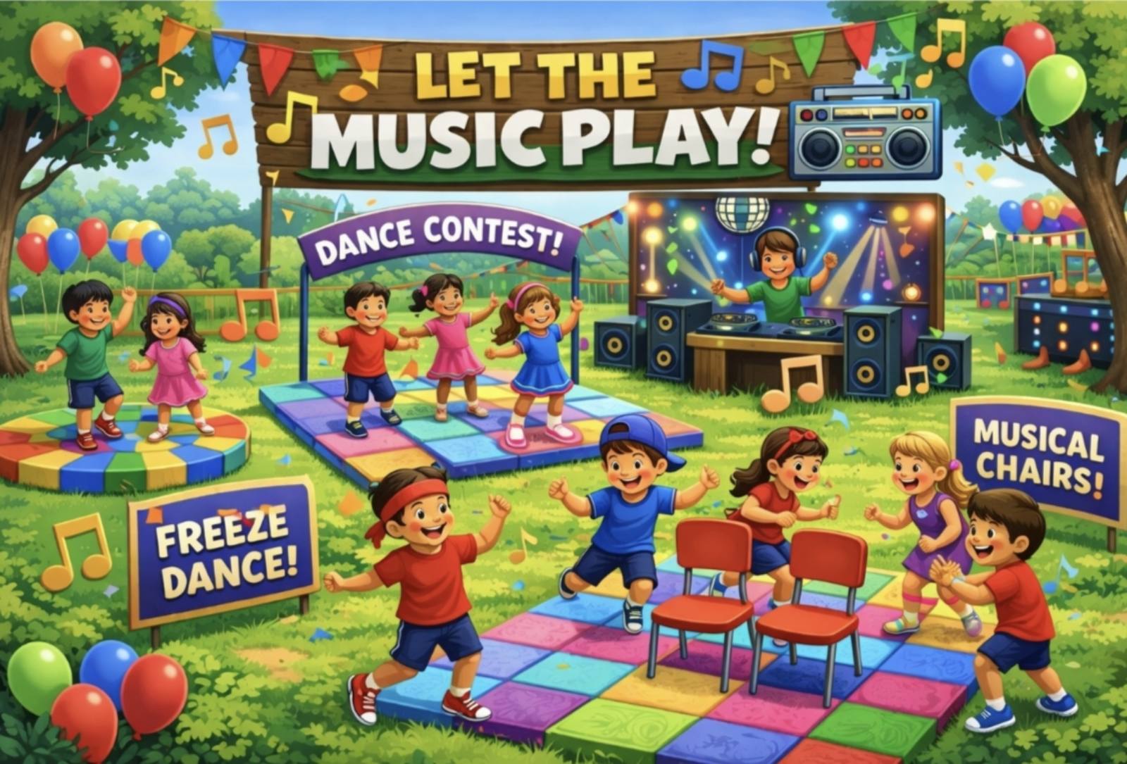 Let the Music Play Party