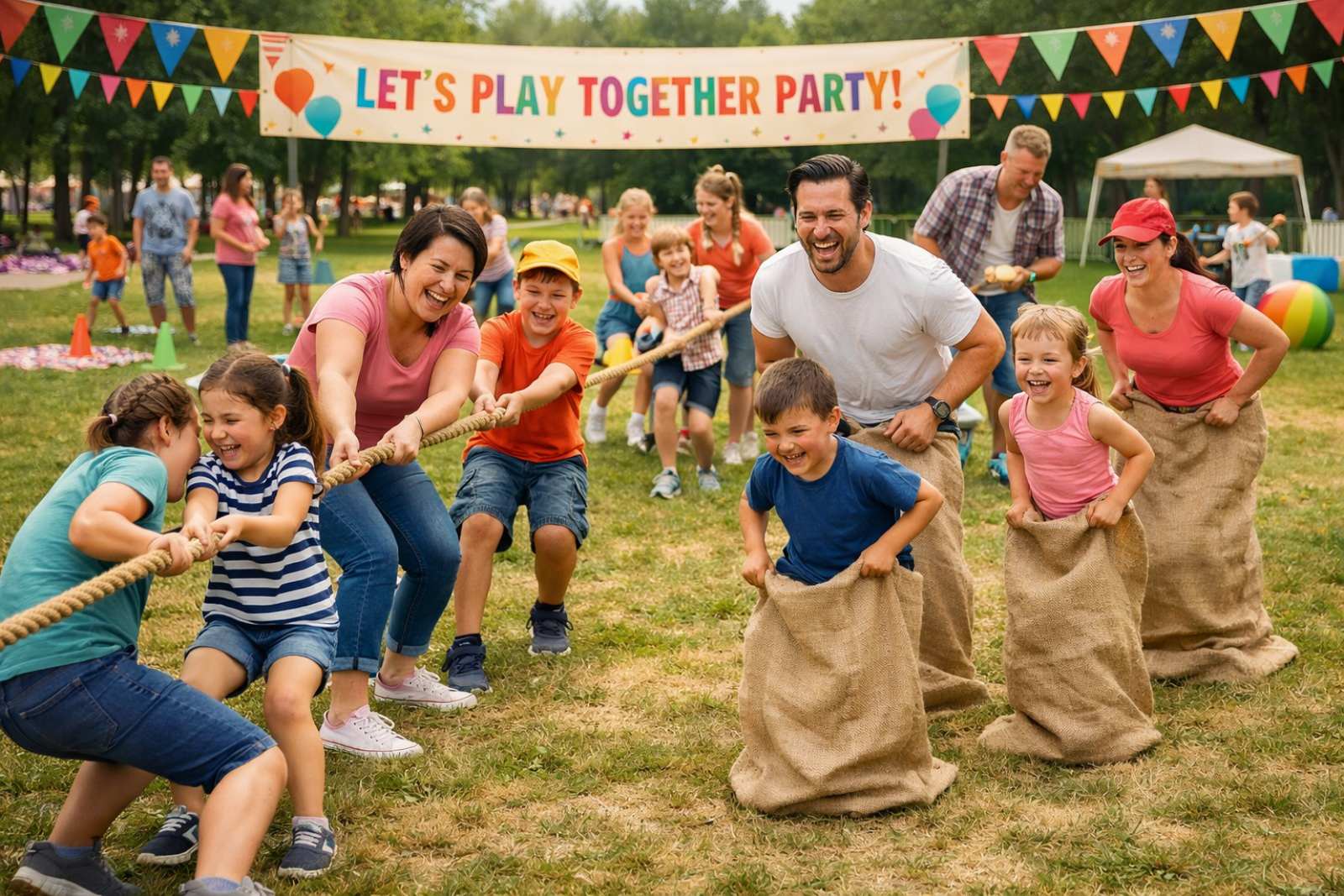 Let's Play Together Party